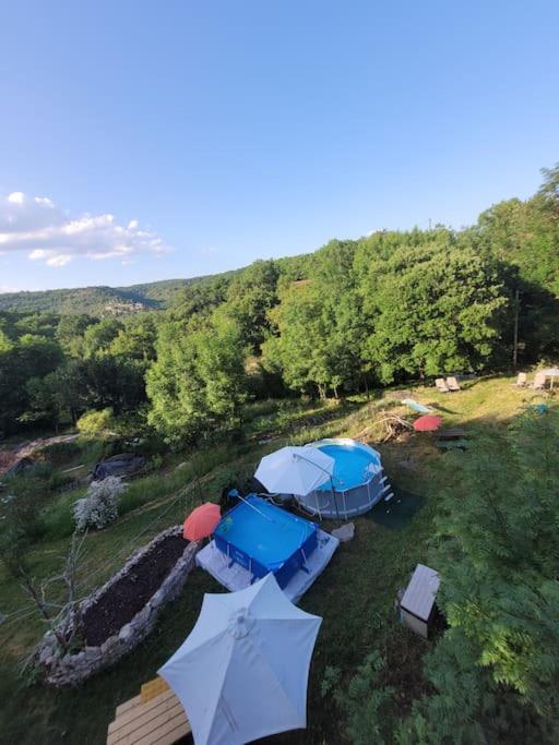 Вилла Domaine Mas De Galy Saujac Экстерьер фото